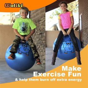 img 1 attached to Enhance Fitness and Fun with WALIKI Jumping Hopping Hippity: Inclusive Fun and Exercise Solution