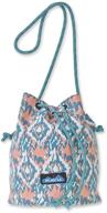 👜 canvas sling purse bag by kavu: versatile and trendy bucket bag logo