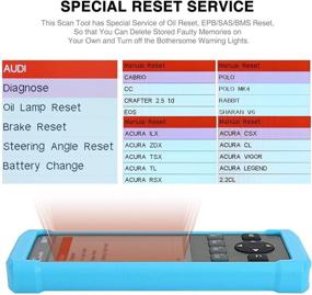 img 1 attached to 🔍 LAUNCH CR8001S Auto Scan Tool Code Reader: Enhanced Diagnostic OBD2 Scanner for ABS, SRS, Engine, and Transmission with Oil Light Reset, EPB, SAS, BMS Reset