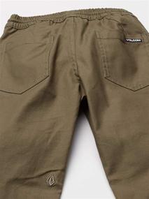 img 2 attached to Volcom Riser Comfort Chino Green Boys' Clothing for Pants