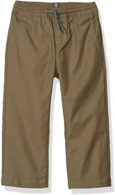 img 3 attached to Volcom Riser Comfort Chino Green Boys' Clothing for Pants
