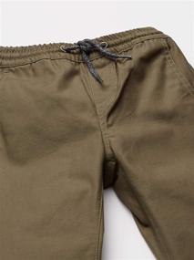 img 1 attached to Volcom Riser Comfort Chino Green Boys' Clothing for Pants
