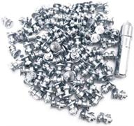 🔩 screw-in tire studs with carbide tips for enhanced security and anti-skid traction - pack of 100 logo