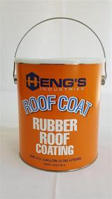 img 1 attached to 🏠 Heng's Rubber Roof Coating - 1 Gallon: Ultimate Solution for Roof Protection