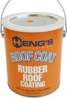 🏠 heng's rubber roof coating - 1 gallon: ultimate solution for roof protection logo