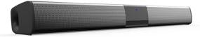 img 4 attached to 🎵 TV Sound Bars: 22-Inch Wired & Wireless Bluetooth 5.0 Soundbar Home Theater Surround Speakers with Inbuilt Subwoofer, AUX Coaxial Input, Remote Control