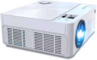 📽️ jasipaa portable mini movie projector - 6500 lumens 1080p full hd video projector for indoor &amp; home &amp; office &amp; ppt &amp; tv &amp; hdmi &amp; usb &amp; av &amp; ps4 &amp; vga &amp; tf &amp; laptop (white) logo