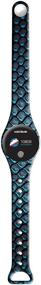 img 2 attached to 🌊 Move2 Waterproof Fitness Watch for Kids & Adults, Aqua Skin (Blue) - Activity, Health, Bluetooth, Stop Watch, Step, Calorie, Distance, & Sleep Monitoring, Color, Rechargable