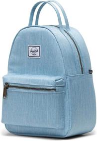 img 3 attached to Herschel Womens Light Denim Crosshatch Backpacks