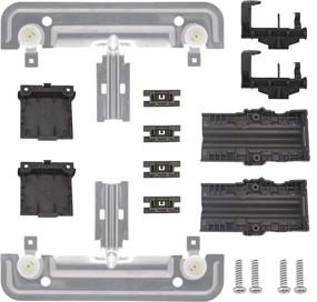 img 4 attached to 🔧 Whirlpool Dishwasher Rack Adjuster Metal Kit - Sikawai W10712395 Replacement (Replaces W10250159 W10350375 AP5957560 W10712395VP)