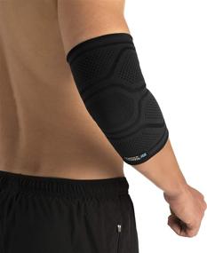 img 4 attached to Copper Fit Menthol Infused Ice Elbow Compression Sleeve - Enhanced SEO