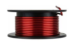 img 3 attached to 🔌 TEMCo 10 AWG Copper Magnet Wire – High Temperature Magnetic Coil Red – 4 Oz 8 Ft Length