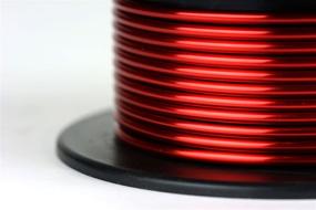 img 2 attached to 🔌 TEMCo 10 AWG Copper Magnet Wire – High Temperature Magnetic Coil Red – 4 Oz 8 Ft Length