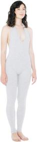 img 1 attached to Stylish American Apparel Women's Spandex Catsuit: Elevate Your Wardrobe with this Women's Clothing Essential