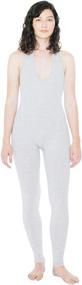 img 4 attached to Stylish American Apparel Women's Spandex Catsuit: Elevate Your Wardrobe with this Women's Clothing Essential
