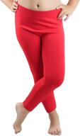 discover tobeinstyle girl's fun seamless poly blend lightweight opaque capri tights - the perfect summer wardrobe essential! logo