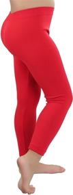 img 3 attached to Discover ToBeInStyle Girl's Fun Seamless Poly Blend Lightweight Opaque Capri Tights - The Perfect Summer Wardrobe Essential!