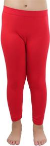 img 1 attached to Discover ToBeInStyle Girl's Fun Seamless Poly Blend Lightweight Opaque Capri Tights - The Perfect Summer Wardrobe Essential!