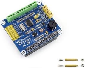 img 4 attached to Улучшенная Raspberry Pi с высокоточными AD/DA-функциями: Дополнительная плата расширения Raspberry Pi AD/DA с сенсором ADS1256 DAC8552