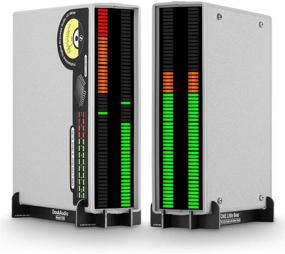 img 3 attached to 🎶 Douk Audio 56 Bit Level Meter LED Music Spectrum Display - Enhanced Stereo Sound Indicator (Green&Orange&Red Version)