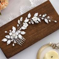 gorais flower wedding crystal accessories logo