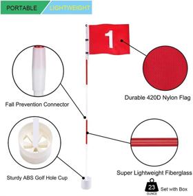 img 2 attached to HOW TRUE Flagsticks Portable Practice