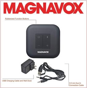 img 2 attached to 🔊 Ultimate Audio Experience: Magnavox MMA3627 Dual Mode Stereo Speakers with DSP, 360° Sound, Bluetooth Connectivity, and Rechargeable Battery