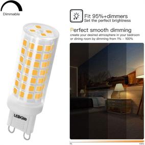 img 1 attached to G9 Dimmable LEDGLE Bulb - Flicker-Free and Energy-Efficient