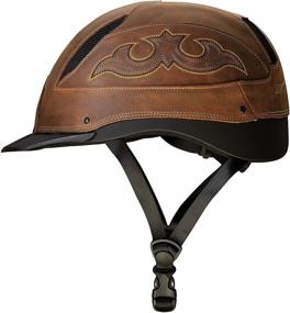 img 3 attached to 🎩 Cheyenne Horseback Riding Helmet by Troxel