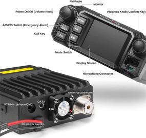 img 3 attached to 📻 DB25-G GMRS Мобильное Радио от Radioddity - 25W Дальнего Действия Двухстороннее Радио, Квадрослежение, Способное Действовать как Ретранслятор GMRS, Двухполосный Приемник NOAA - Идеально подходит для Автомобилей, Внедорожных Поездок, Оверлендинга