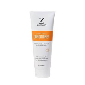 img 2 attached to Zealios Sulfate Free Swim & Sport Shampoo & Conditioner Kit - Moisturizing Renewal Formula for Treated Hair & Chlorine Removal - 8 fl oz Each