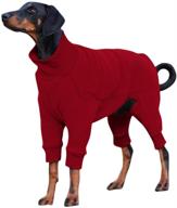 🐶 esobo pet apparel: cozy fleece dog sweaters for autumn/winter - perfect fit for small, medium, and large dogs логотип