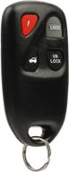 high-quality car key fob keyless entry remote for mazda 6 2003-2005 models (kpu41805, 41805, 4238a-12076) logo