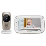 👶 motorola mbp845connect 5" video baby monitor: wi-fi viewing, digital zoom, two-way audio & room temperature display logo