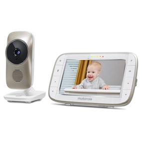 img 1 attached to 👶 Motorola MBP845CONNECT 5" Video Baby Monitor: Wi-Fi Viewing, Digital Zoom, Two-Way Audio & Room Temperature Display