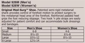 img 1 attached to Darco Original Med-Surg Post-Op Medical Surgical Shoe 926 for Women (Size M)