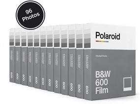 img 1 attached to 📸 Captivate Memories: Polaroid Originals Black & White Film for 600 Cameras - 12 Pack, 96 Photos (6091)