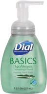 🧼 dial 1325977 basics hypoallergenic foaming hand lotion soap manual pump, 7.5oz bottle (8-pack) logo