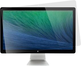 img 1 attached to 🔒 Targus 4Vu Privacy Screen Filter for 27-Inch Apple Thunderbolt (16:10 Ratio) - Landscape/Portrait View, Blue Light Filter, Eye Strain Protection