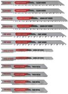 🔧 versatile craftsman jigsaw blade set - u-shank, 12-piece pack (cmaj2set12) logo