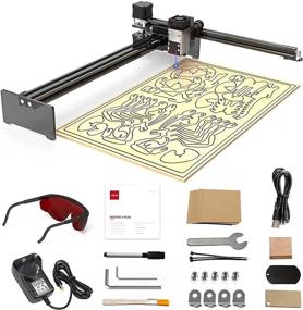 img 4 attached to NEJE Master 30W Laser Engraver Machine: App-Controlled Wireless CNC Engraving Cutter for Wood Cutting & DIY Logo Marking - Windows Mac iOS Android Compatible