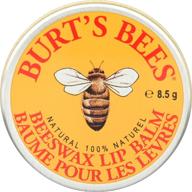 burt's bees natural beeswax lip balm tin - 0.3 oz logo