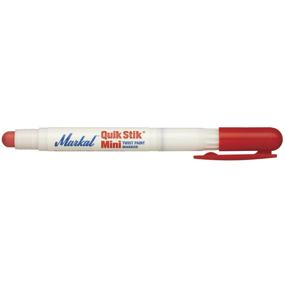 img 3 attached to 🖍️ Маркер Markal 61128 Quik Stik Mini всецело наносимой пастой для любых поверхностей, красного цвета (упаковка из 12 штук)