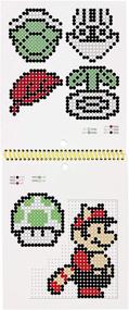 img 2 attached to 🎮 Подушка с узором бусин Super Mario Bros 3 от Perler 80-22841 - 14 страниц для ремесел со стеклянными бусинами