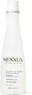 nexxus clean and pure proteinfusion clarifying shampoo, 13.5 oz - paraben-free for nourished hair logo