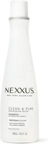 img 4 attached to Nexxus Clean and Pure ProteinFusion Clarifying Shampoo, 13.5 oz - Paraben-Free for Nourished Hair
