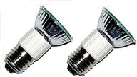 🔦 top-rated pack of 2 e27 european base 50w kitchen hood bulbs - ge wb08x10028 appliance bulbs for enhanced illumination логотип