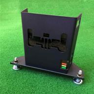 🖤 skytrak golf launch monitor metal protective case box - sleek matte black logo