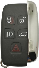 img 3 attached to Черный кожух для умного ключа J-ACCES Black Smart Key Fob для автомобилей Land Rover Range Rover Sport LR2 LR4 Evoque, покрывающий 5 кнопок бесключевого входа