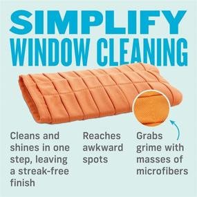 img 2 attached to E-Cloth Window Genie: Microfiber Polishing Mitt for Sparkling Windows, 300 Wash Guarantee - 1 Pack